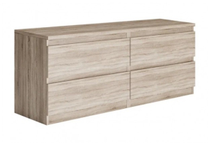 Тумба КАСТОР 4 ящика RU сонома