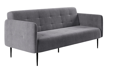 Диван-кровать МОНАКО 3мест, «клик-кляк» (серый Barkhat 27)