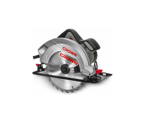 Дисковая пила CROWN диам диска 190 мм, посад диам диска 20 мм, 1500 Вт, 5500 об/мин