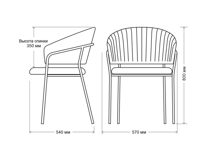 Стул JUST Бирюзовый Velutto 20/Белый, ткань