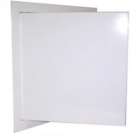 Люк-дверца ревизионный, нажимной 218х218 с фланцем 196х196 (24)