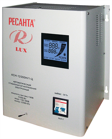 Стабилизатор АСН-12 000 Н/1-Ц Ресанта Lux