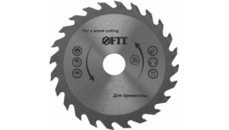 Диск отрезной по дереву 190*30мм, 24Z, FIT (1/10)