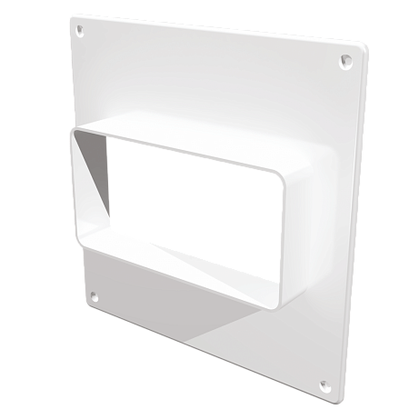 Площадка торцевая вертикальная 180х250 фланец 60х120 (50)