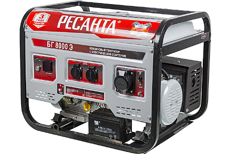 Электрогенератор БГ 8000 Э Ресанта