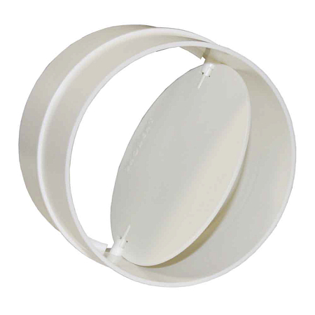 Соединитель с обратным клапаном пластик, D125 (12)