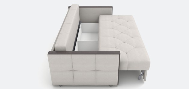 Диван Манхэттен (22) еврокнижка Scandinavia brown wood