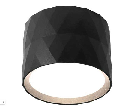 Накладной cветильник WOLTA STELLA WSL-GX53/03BL IP20 под лампу GX53 Черный D84x60 (10)