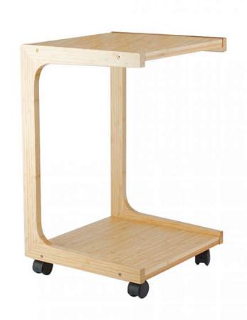 Столик этажерка на колесиках 39*35*58см