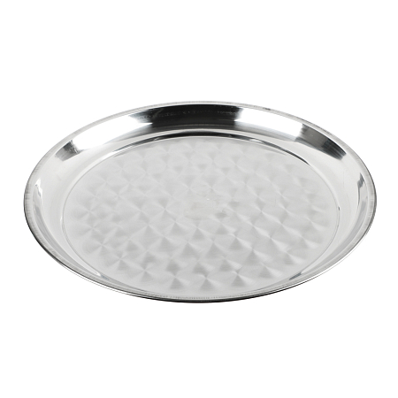 Поднос круглый 40см, нерж. стальVETTA
