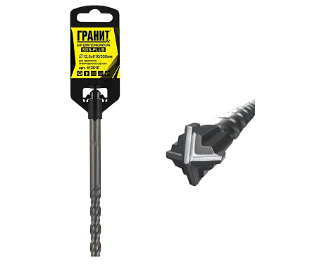 Бур д/перфоратора 12,0х610/550 Гранит (50)