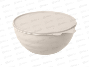 Миска 1,2л "Modena" с/кр декор Бежевый (18) 221160127/06