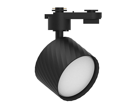 Светильник трековый под лампу GX53, черный, AL125, серия LINEA (50)
