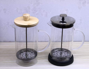 Френч-пресс с  бамбук крышкой (600МЛ) /36