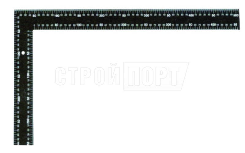 Угольник"888" металлический стальной 50*30см (12)