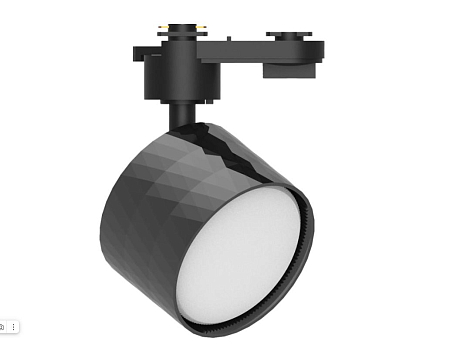 Светильник трековый под лампу GX53, черный, AL176, серия PRISM (50)