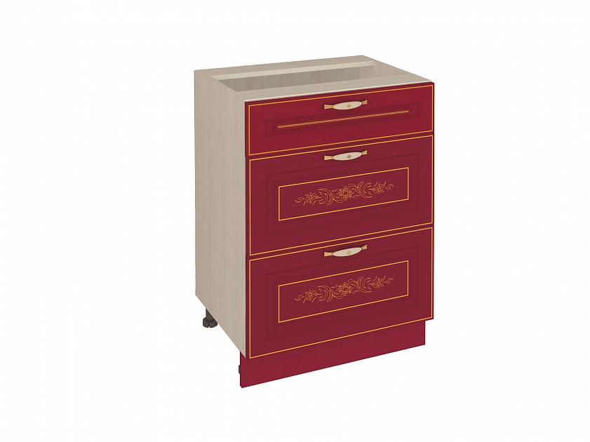 Стол с 3 ящ. метобоксы 600х530х820 /20.66