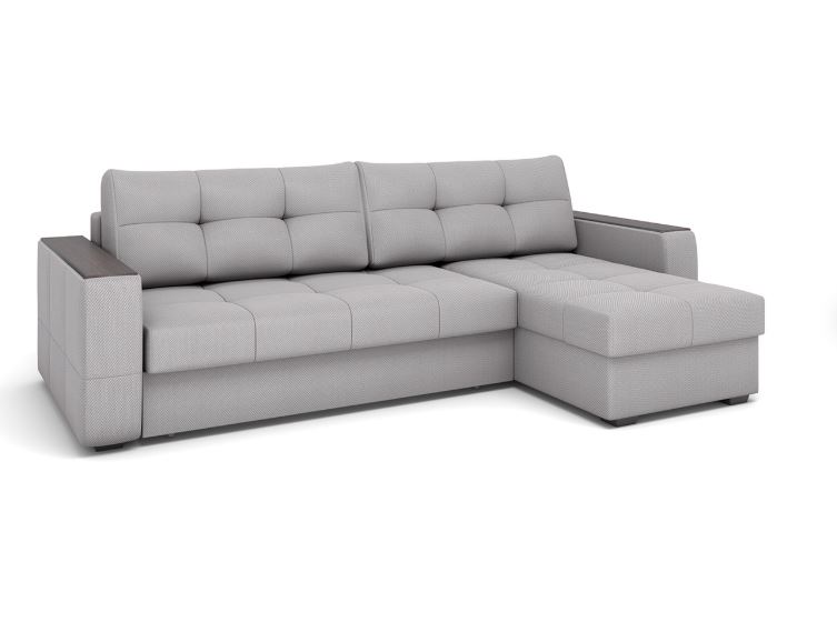 Диван Сиэтл (22) угол с подушками Softy Bone
