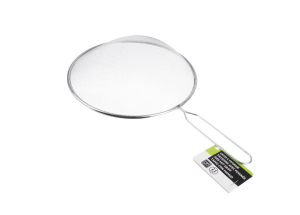 Сито с ободом и ручкой 21см, металл