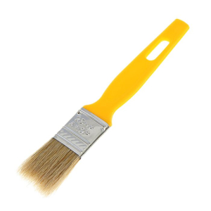 Кисть КФУ (удлиненная) эксперт 70*12 желтая ручка (100)