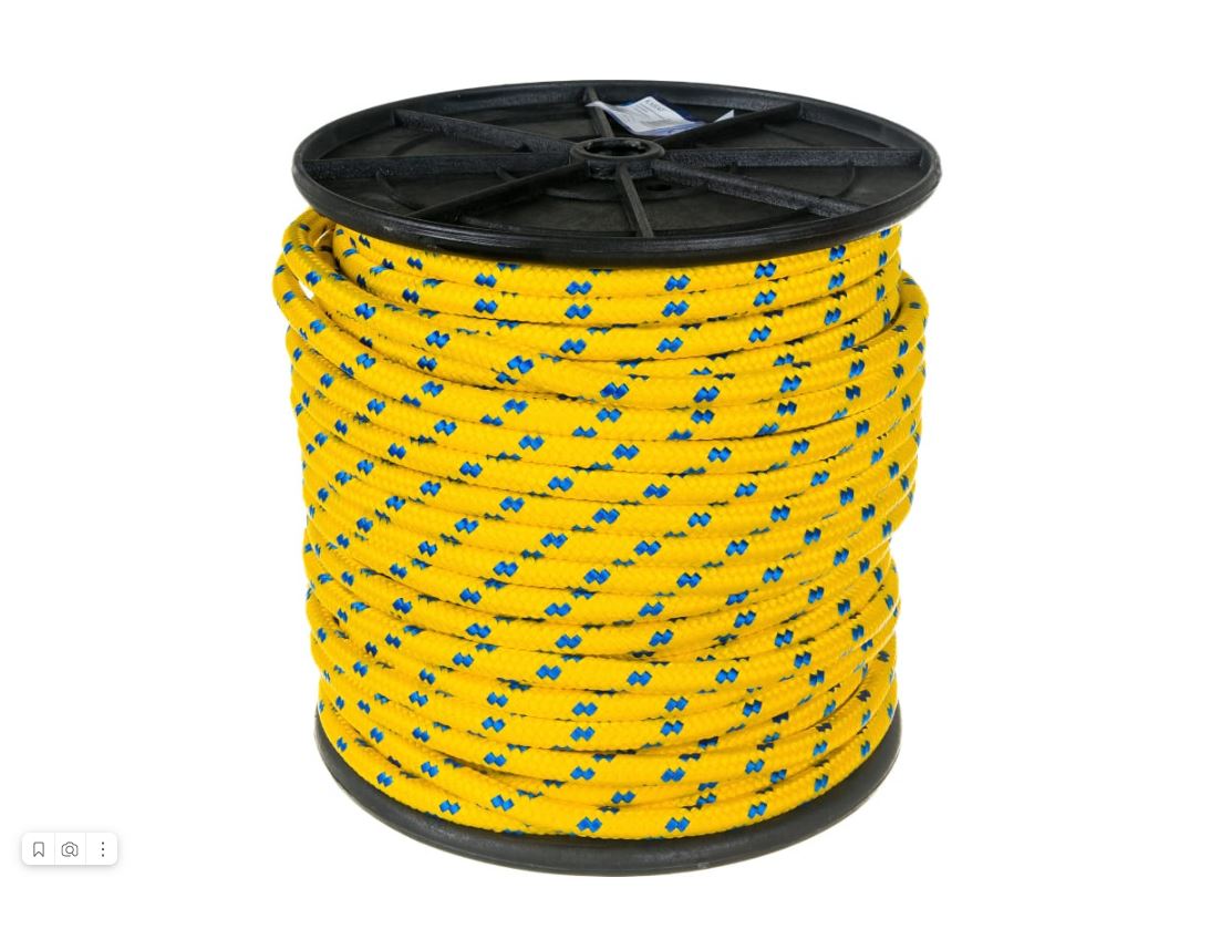 Канат полип.плет.14мм16пр.серд(_100_)