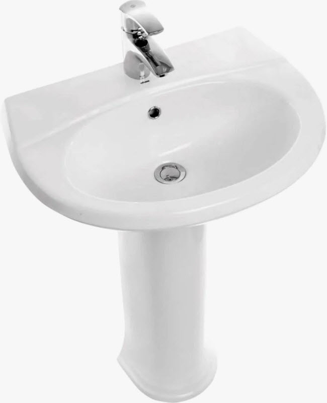 Раковина с пьедесталом Sanita Виктория 60 С/о(__)