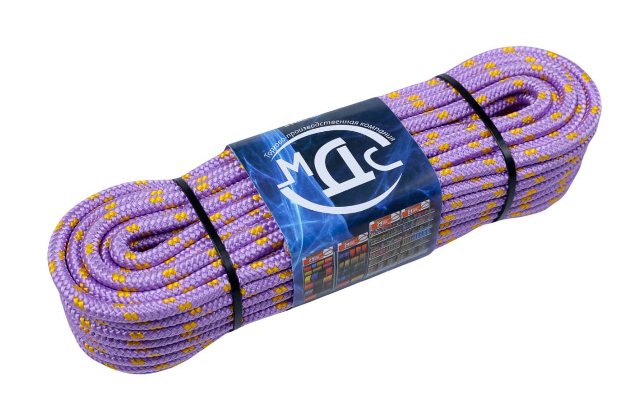 Шнур полипр.плет.8мм 16пр.20м