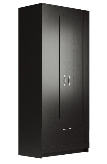 Шкаф комбинированный СИРИУС  "2 двери и 1 ящик Дуб Венге RU"