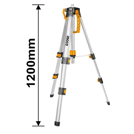 Штатив INGCO для лазерного уровня с выдвижным механ. 1,2м