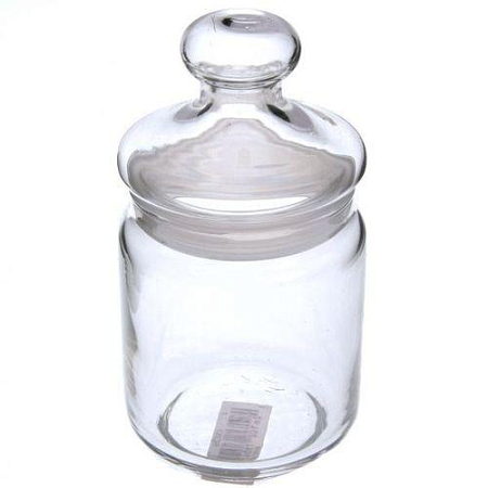 Банка для продуктов КЛУБ 0.5л с крышкой