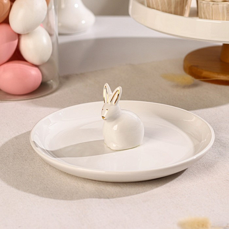 Блюдо «Зайка в золотом», 20,5×8,5 см 7384531