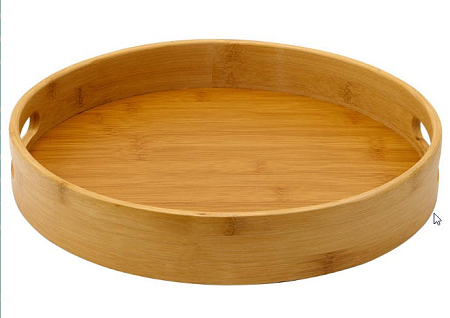 Поднос 30*5см бамбук круг №7