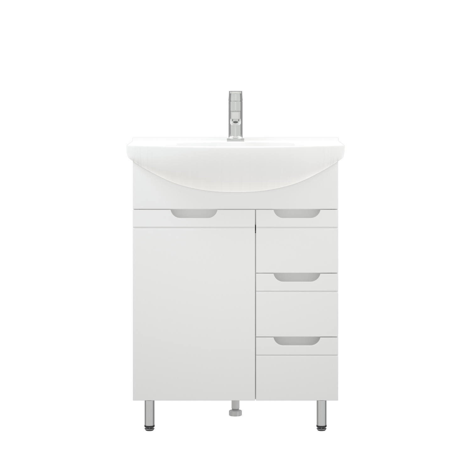 Тумба Лея 65 Z3 + рак. ЭЛЕГАНС 650 Rosa (1)