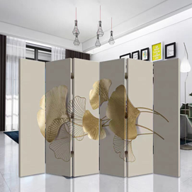 Ширма 4 створки Крокус 1,8*1,6м на колесах двусторонняя