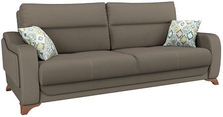 Диван - кровать Фрея Арт. ТД 192 Луна 8* (перламутрово-коричневый), Эйрсан 8*