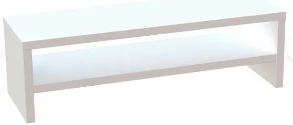ТВ-тумба Энкель S00142 ТВ12 120х37x38, белый