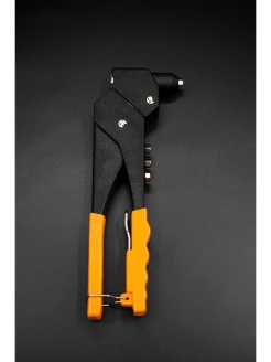 Заклёпочник Bohrer 265 мм поворотный 0-360 градусов, усиленный (заклепки 2,4; 3,2; 4,0; 4,8) обрезин