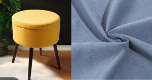 Пуф 01 Roy, 1шт.(Velutto 12,Velutto 12,Velutto 12,3,Опора конус, цвет черный, матовый)