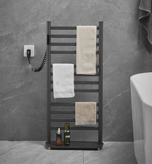 Полотенцесушитель напольный элект. 47*92*19,5 см графит