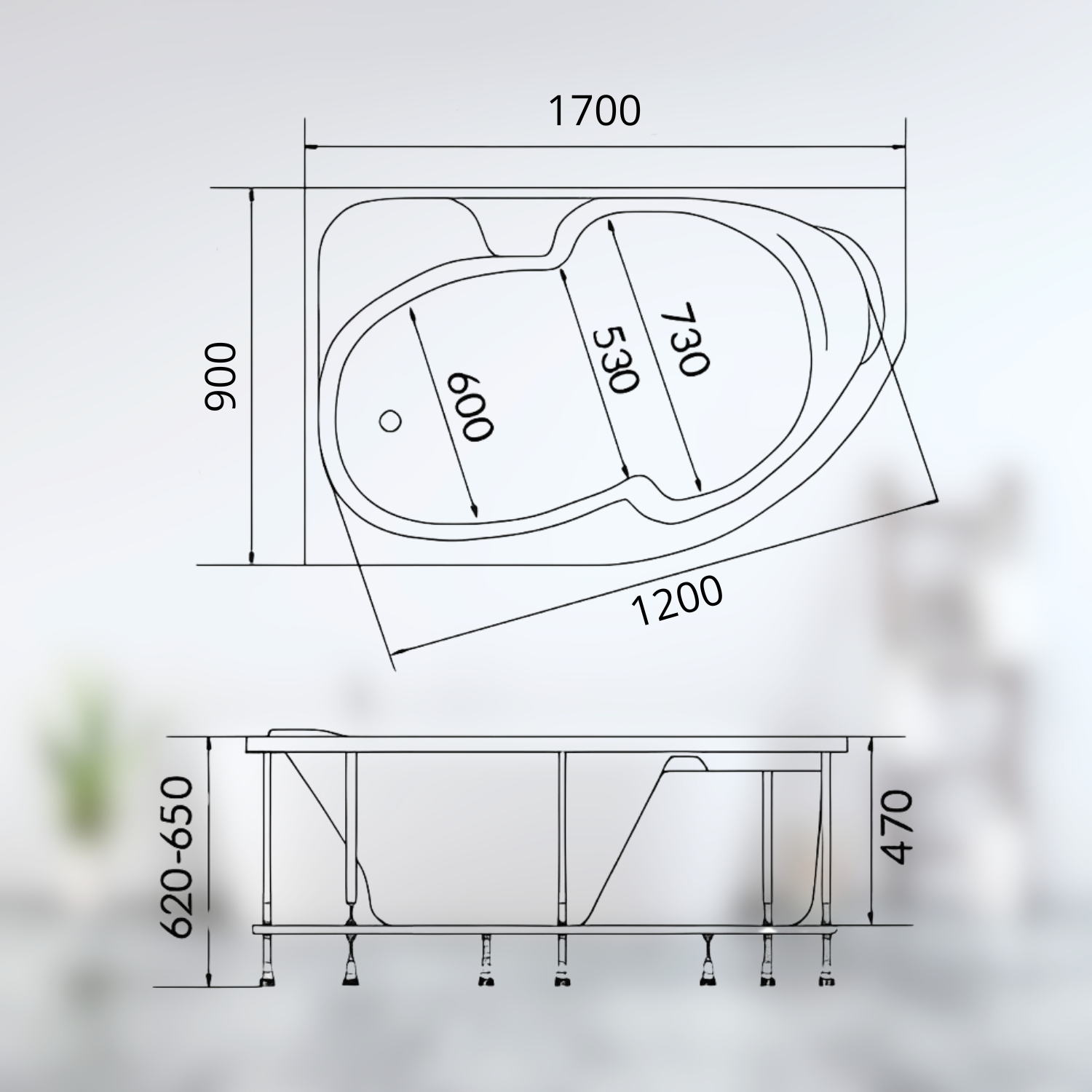 Ванна акриловая (3)