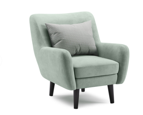 Кресло Дакота для отдыха Арт. ТK 585 Vendetta 18 (ментоловый), MARCELLO-5 1327 A1 COLOUR 19 (ментоло