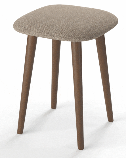 Табурет 2  дуб коньяк/барт