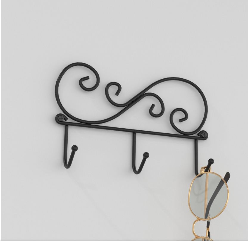 Вешалка "Кружева 3" (Черный)