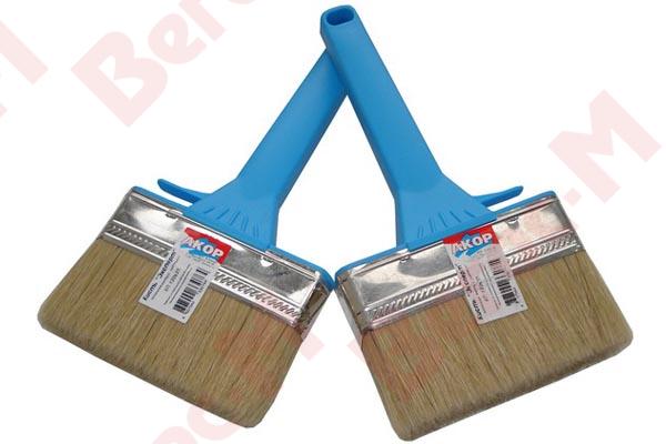 Кисть КП Эксперт АКОР 120*35 пластик.ручка, плоская