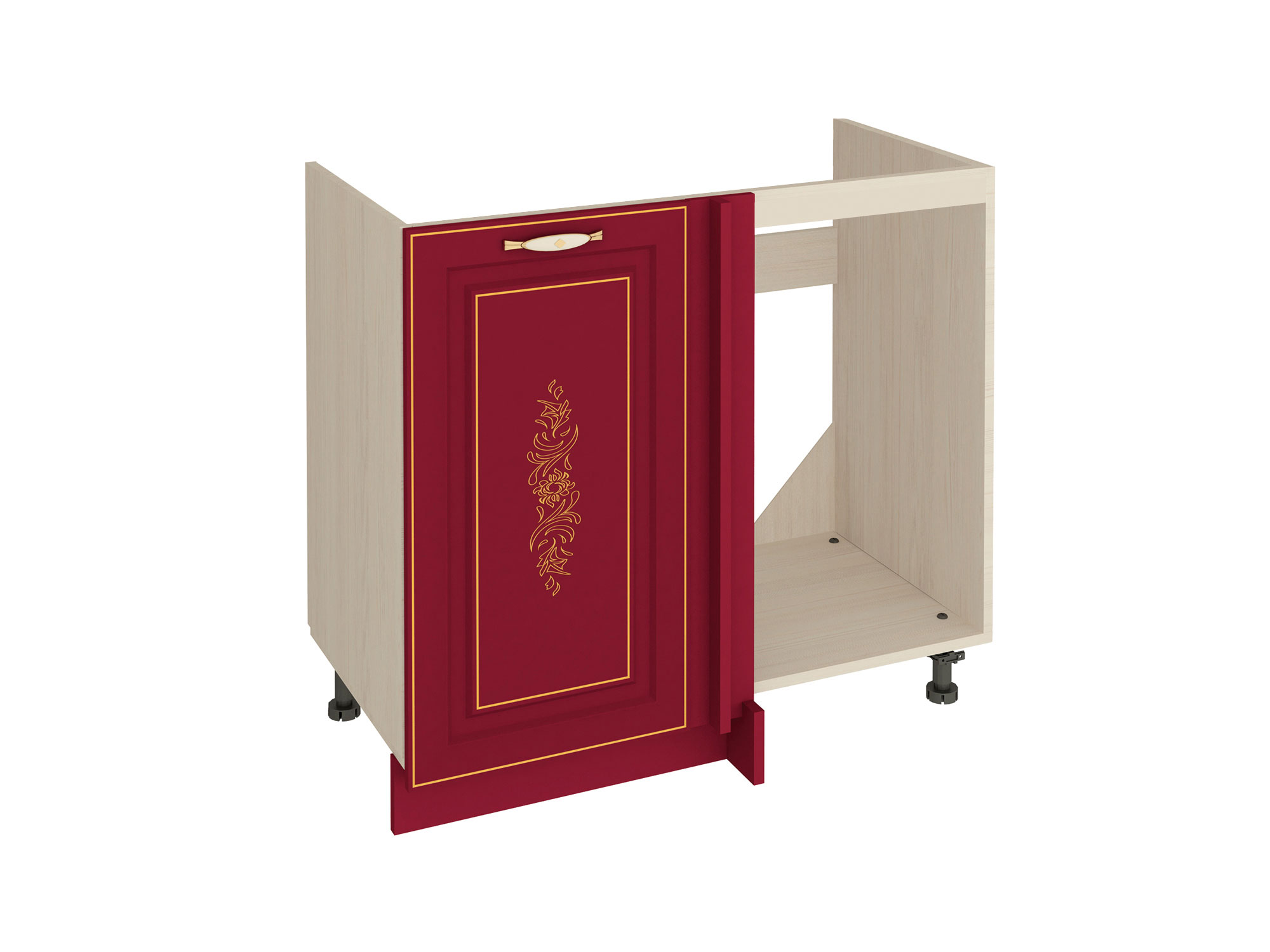 Стол под мойку угл унив. 1000х530х820 /20.52