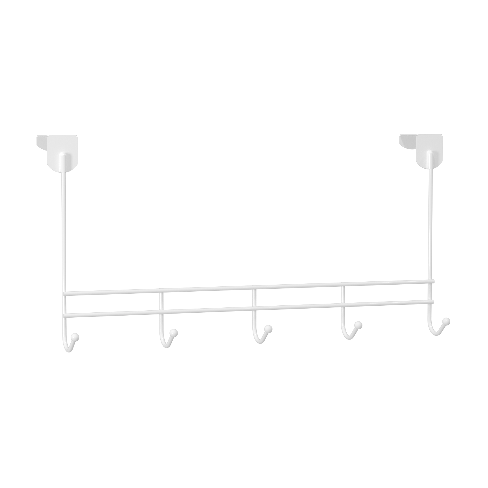 Вешалка надверная "Нота 5" (Белый)