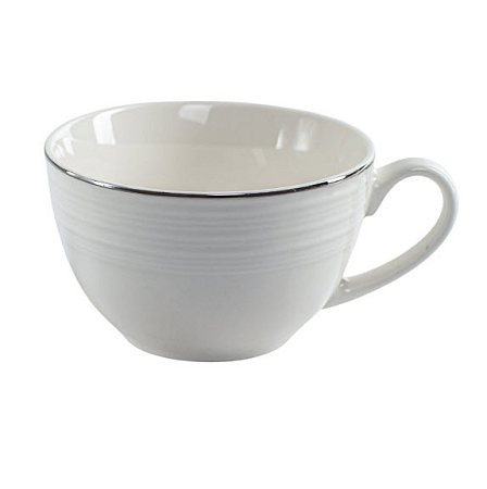 Чайная пара FIESTA белый 220мл