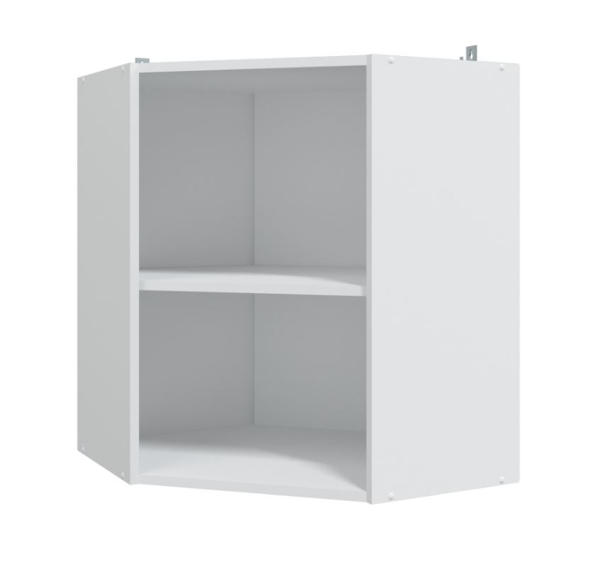 Каркас шкафа навесного 720мм/ 60*72 Угловой/ Белый/ МК																																		