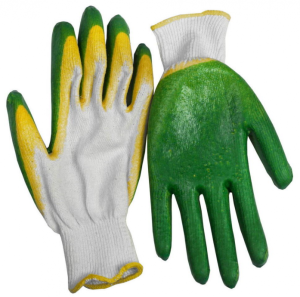 Перчатки с двойной обливн. ладонью (10/300)