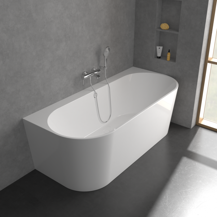 Ванна акриловая Эллипс 1700*820*580